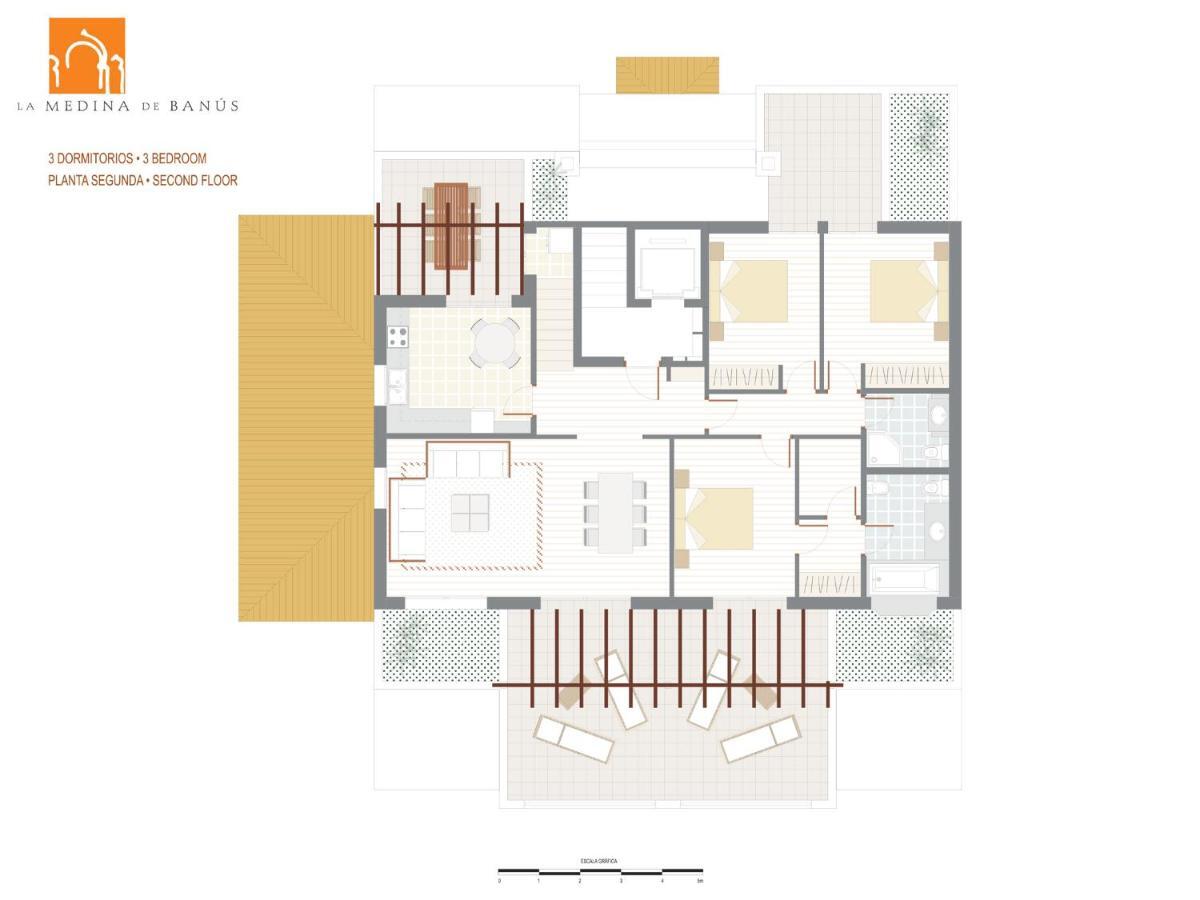 马尔韦利亚Medina Luxury Penthouse公寓 外观 照片